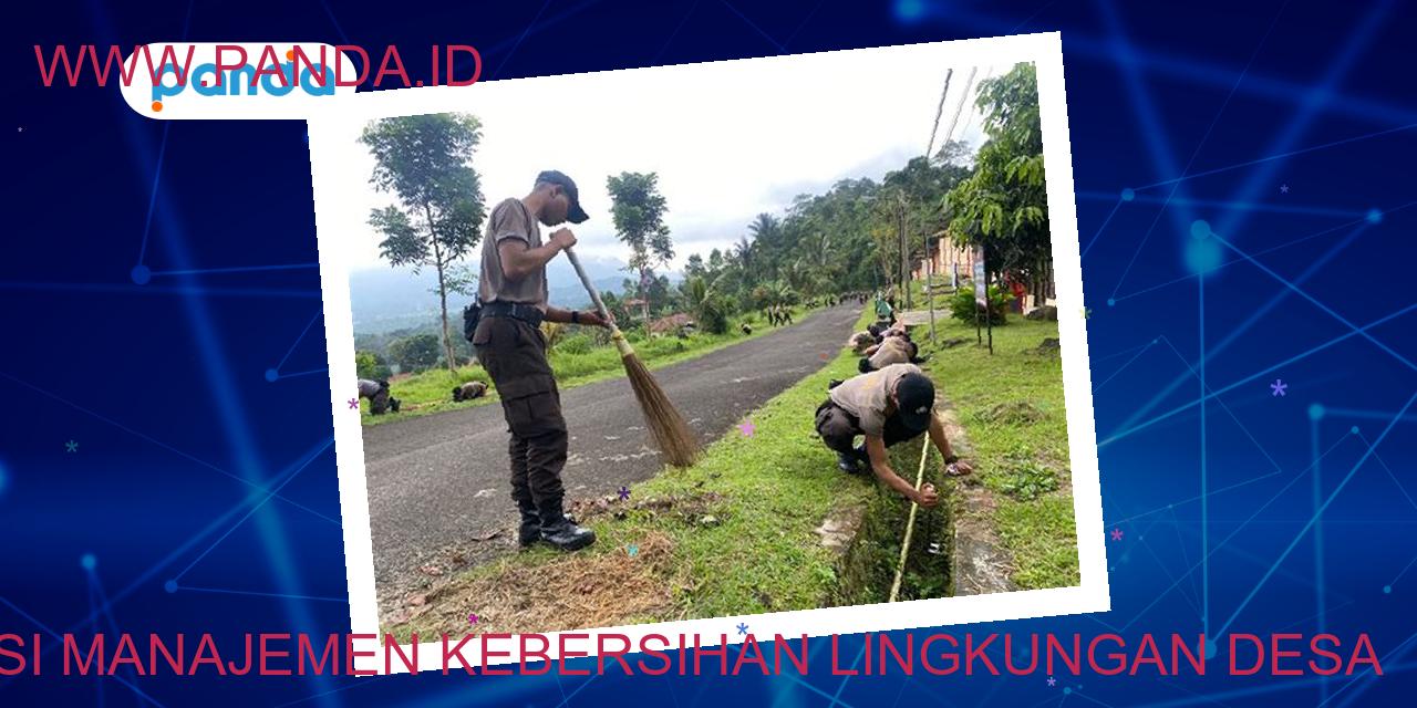 Aplikasi manajemen kebersihan lingkungan desa