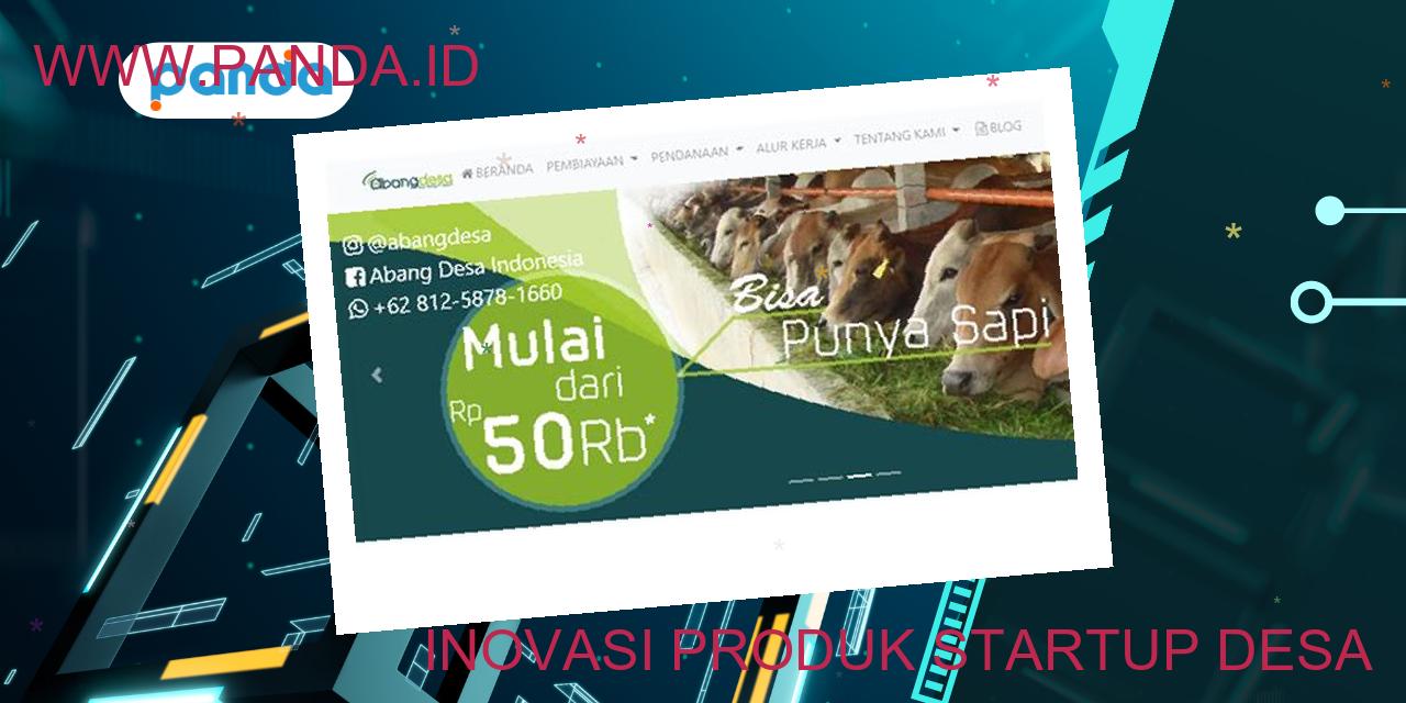 Inovasi produk startup desa