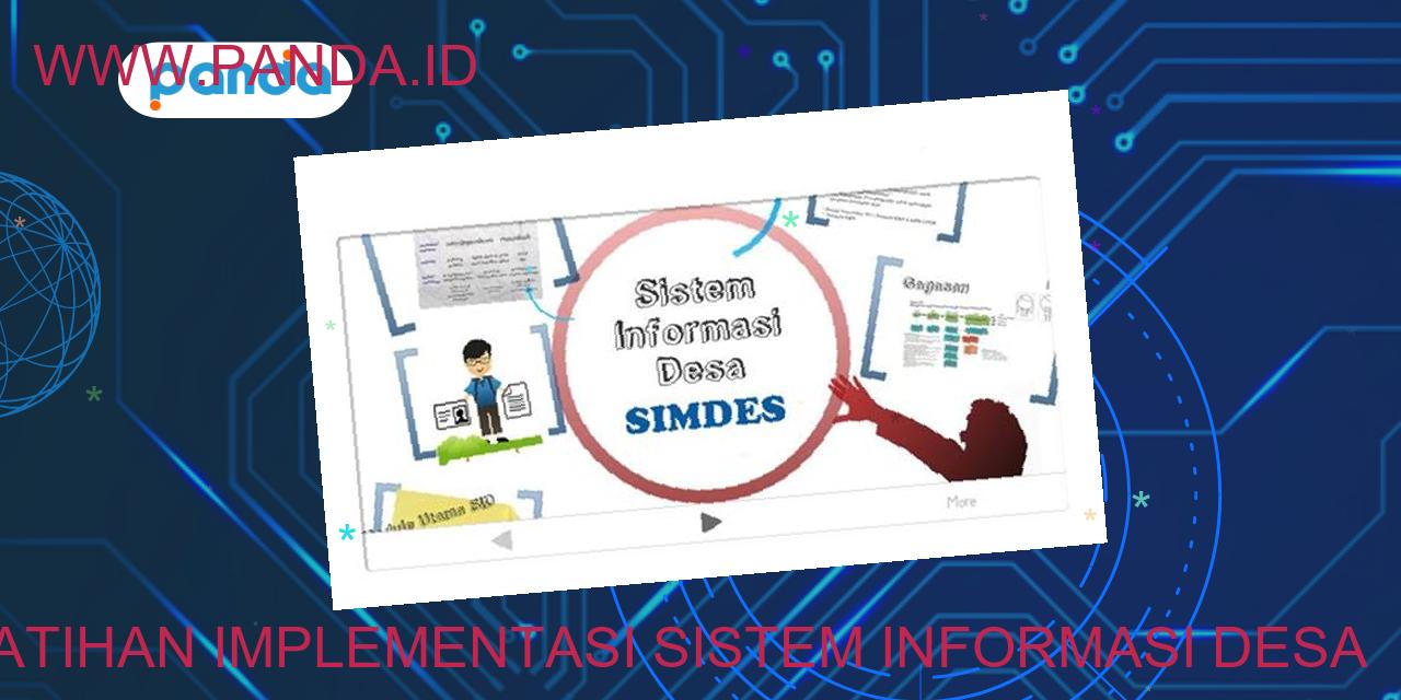 Pelatihan implementasi sistem informasi desa