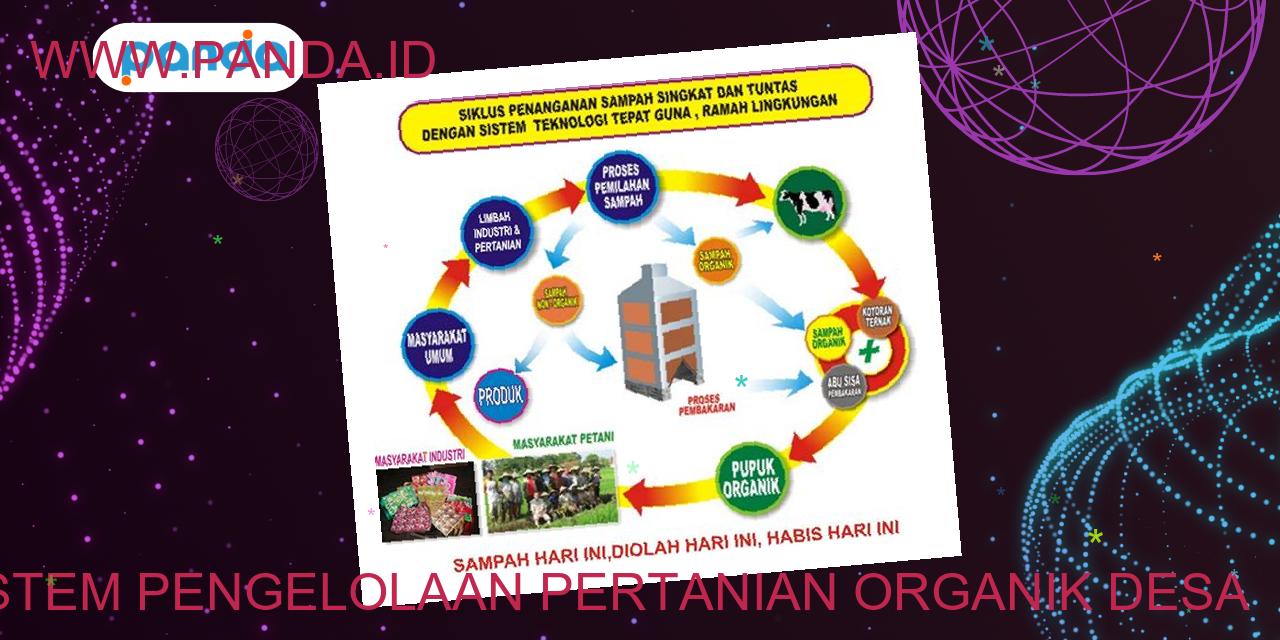 Sistem pengelolaan pertanian organik desa