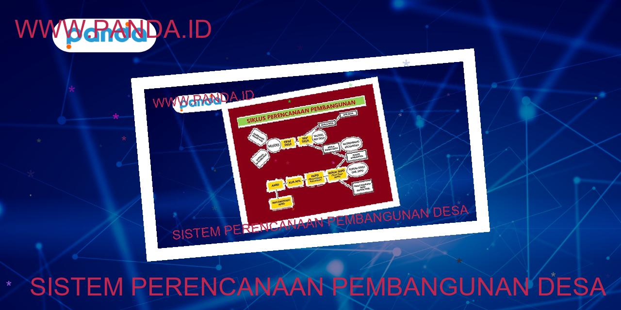 Sistem perencanaan pembangunan desa