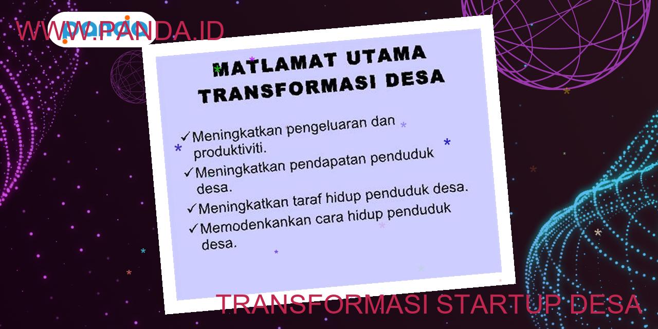 Transformasi startup desa