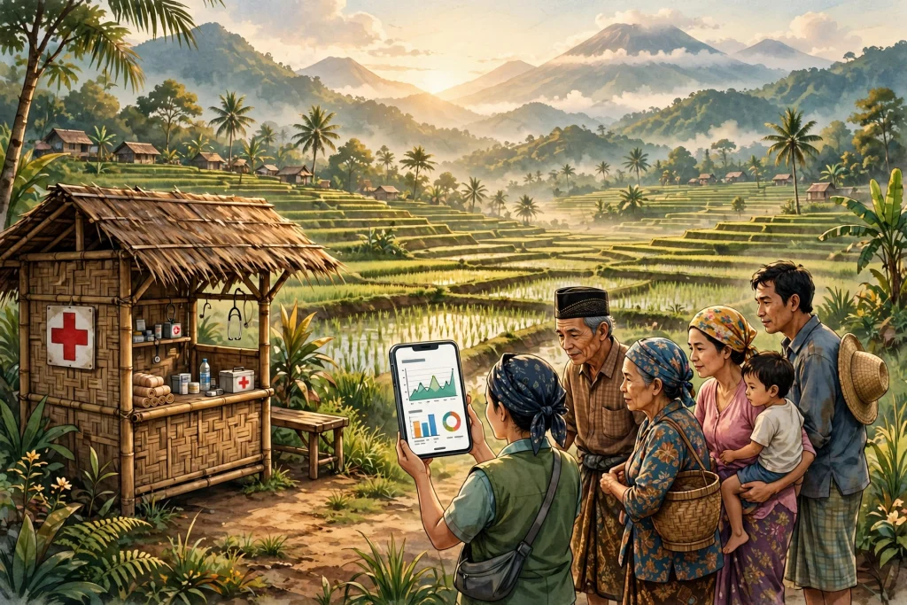 Kesehatan SDGs Desa melalui sistem informasi desa untuk kesehatan masyarakat