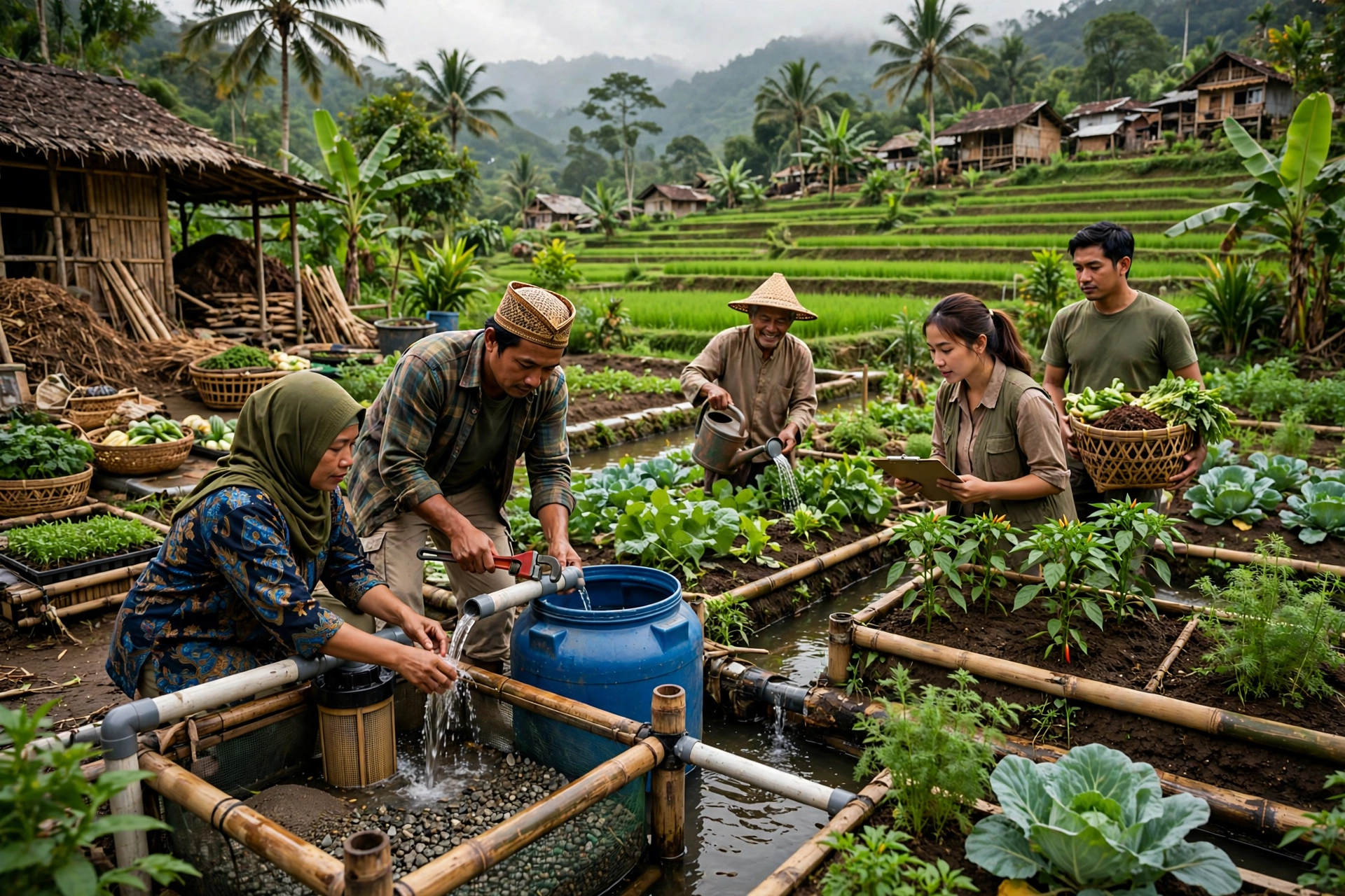 Pengelolaan potensi alam desa berkelanjutan untuk SDGs desa