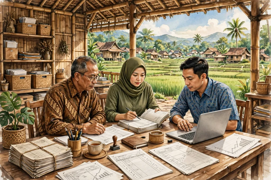 Mutasi data penduduk desa dikelola sistem informasi desa
