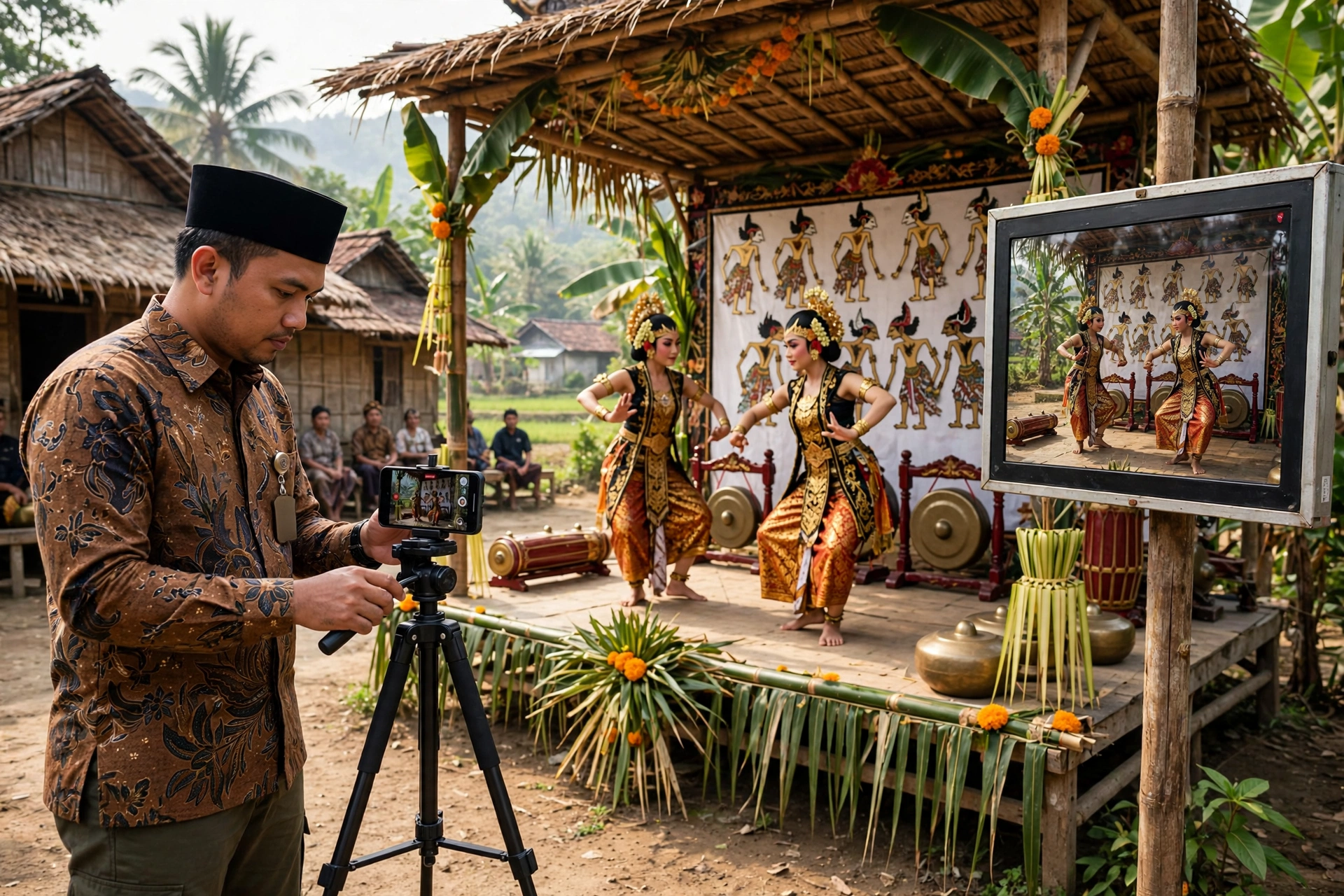 Promosi seni pertunjukan desa melalui sistem informasi desa