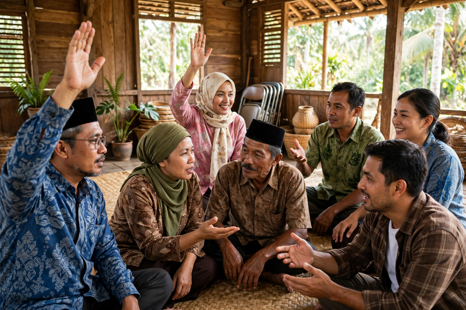 Musyawarah warga tata kelola desa partisipatif