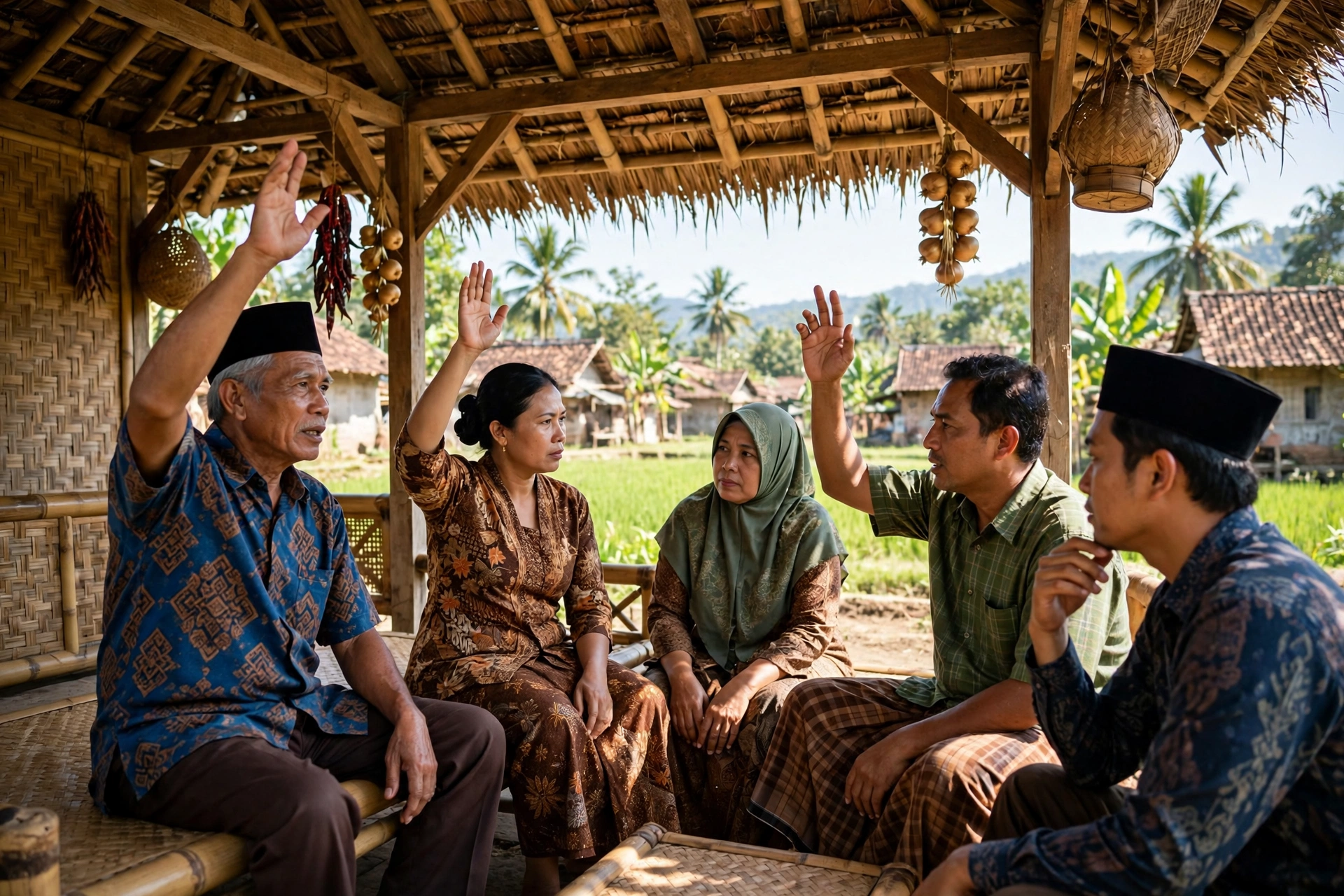 Musyawarah desa sebagai wadah partisipasi masyarakat desa