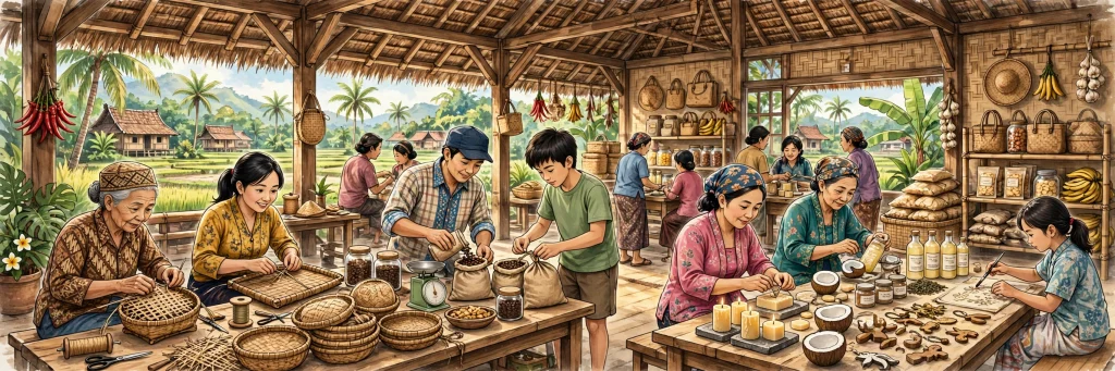 Kewirausahaan sosial desa memberdayakan warga rentan