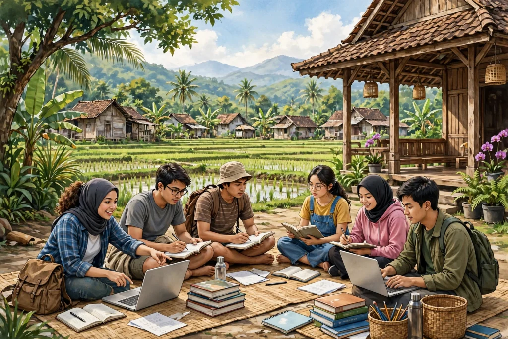 Edukasi desa untuk generasi muda Indonesia