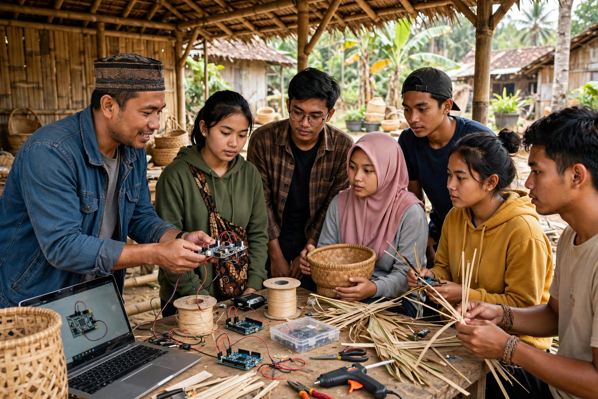 Pelatihan edukasi desa untuk generasi muda Indonesia