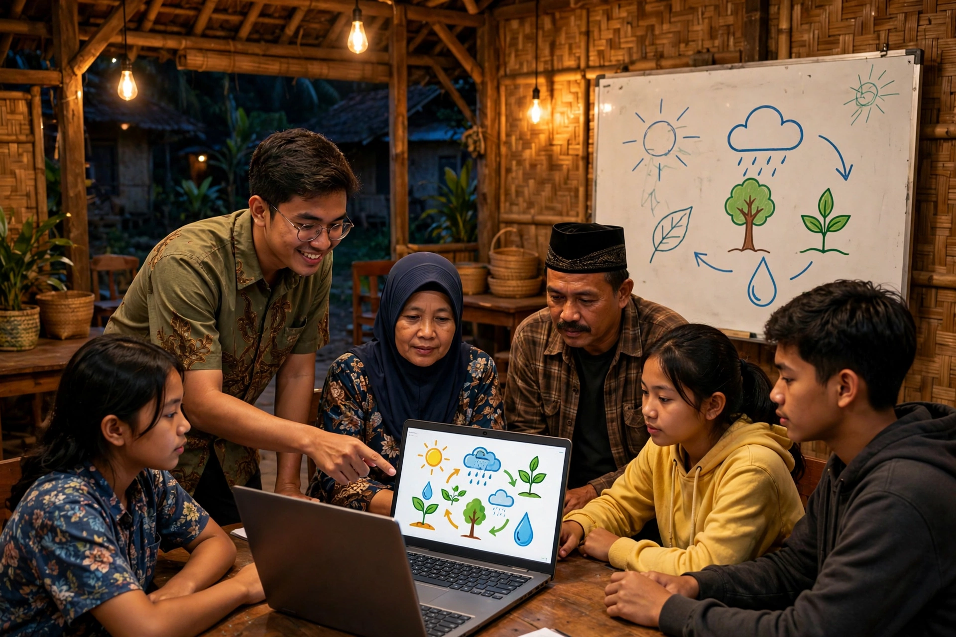 Pelatihan guru desa untuk meningkatkan pendidikan desa dengan teknologi