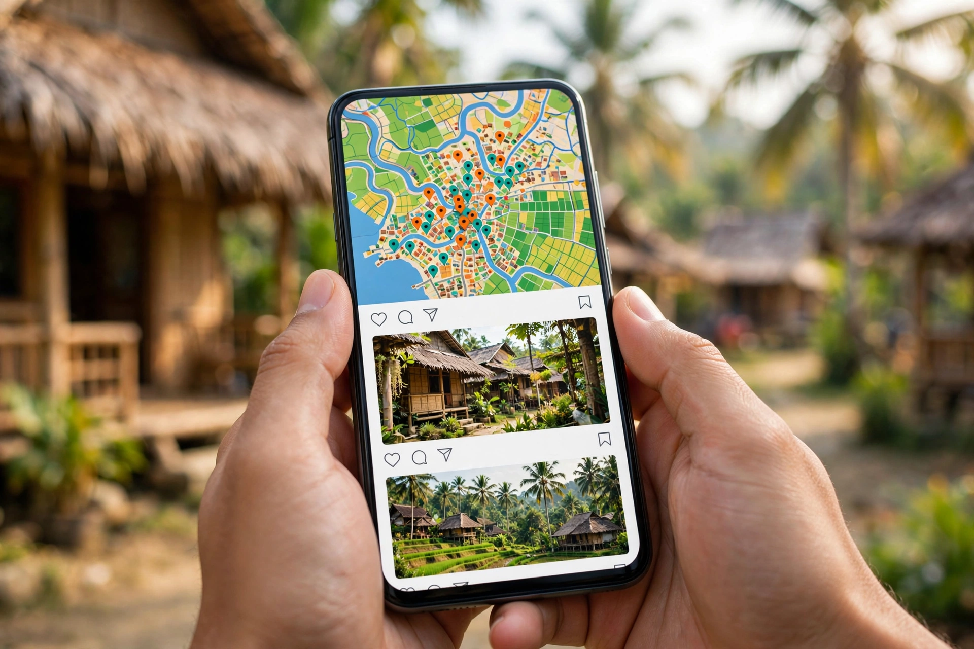 Promosi digital desa wisata Indonesia melalui media sosial dan peta online