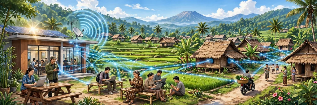 Infrastruktur digital desa meningkatkan aksesibilitas layanan publik