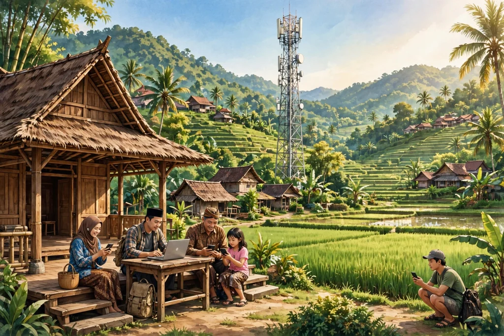 Kesenjangan digital desa diatasi dengan transformasi digital