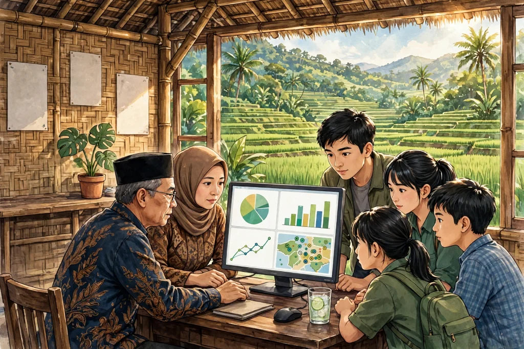 Sistem informasi desa untuk program ketenagakerjaan desa