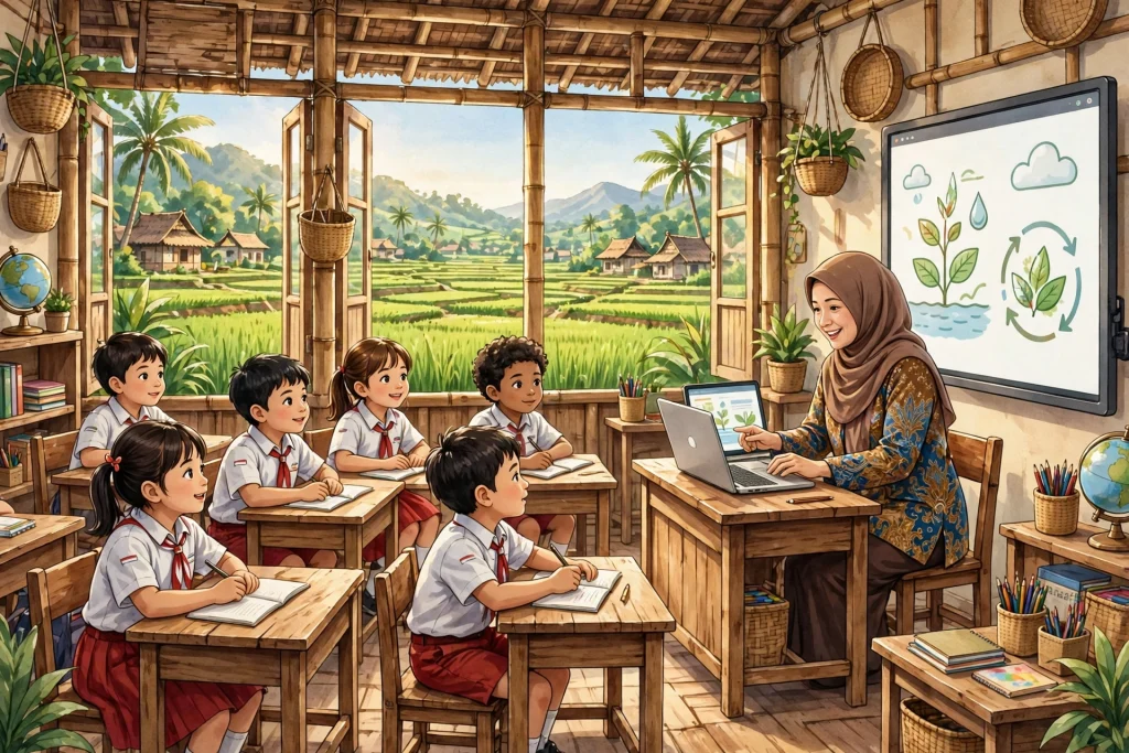Pendidikan inklusif desa melalui sistem informasi desa