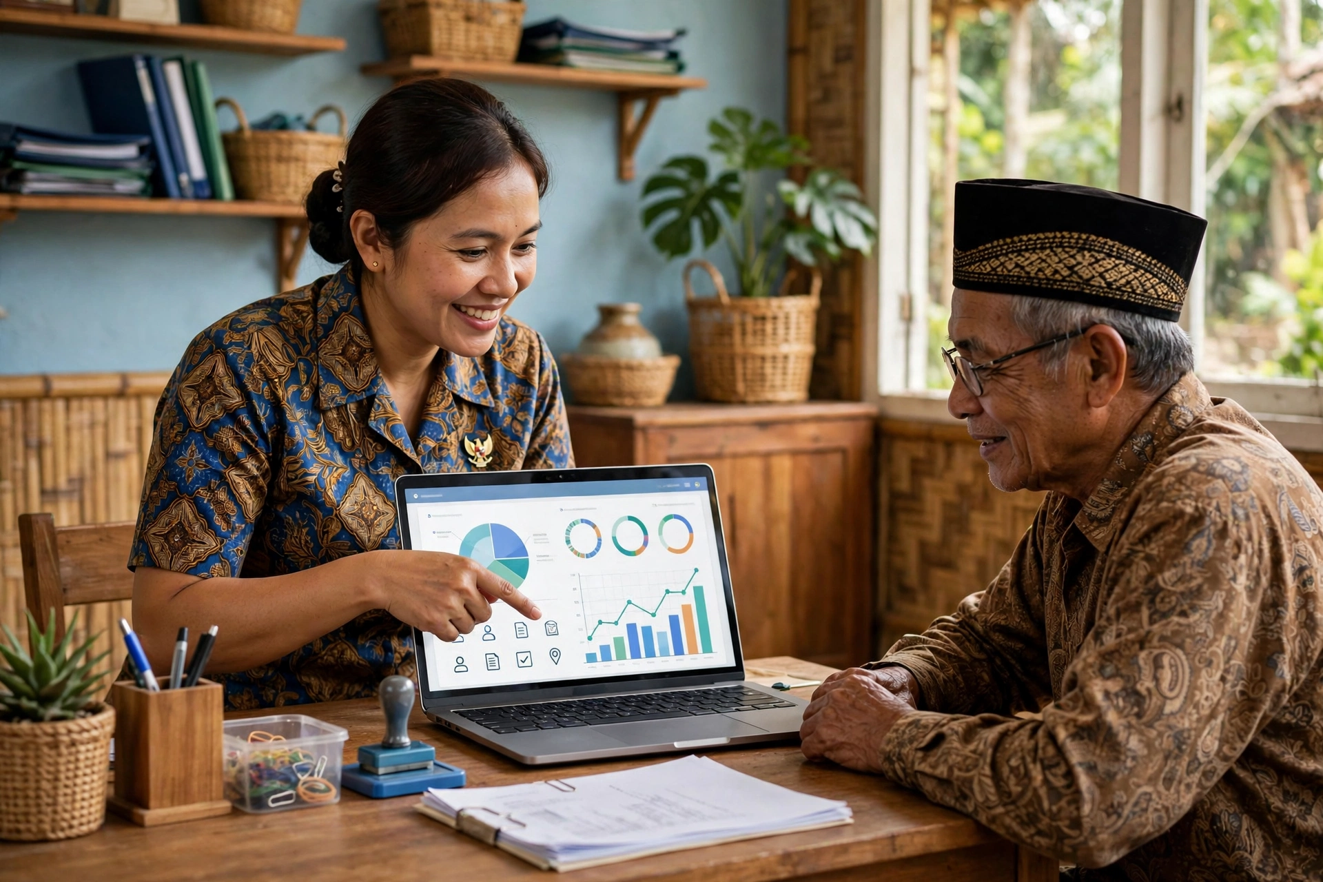 Pelayanan digital desa berbasis RPJM Desa