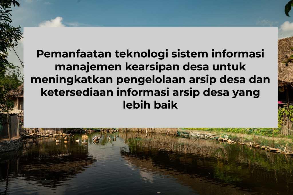 Pemanfaatan Teknologi Sistem Informasi 